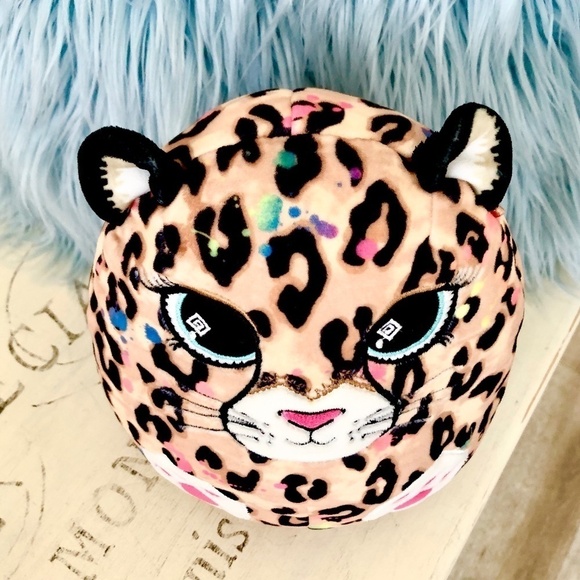 Squishmallows, RARE, Justice, Exclusive, DUMA, Cheetah, 8.5", Plush, 2019 - Picture 2 of 8